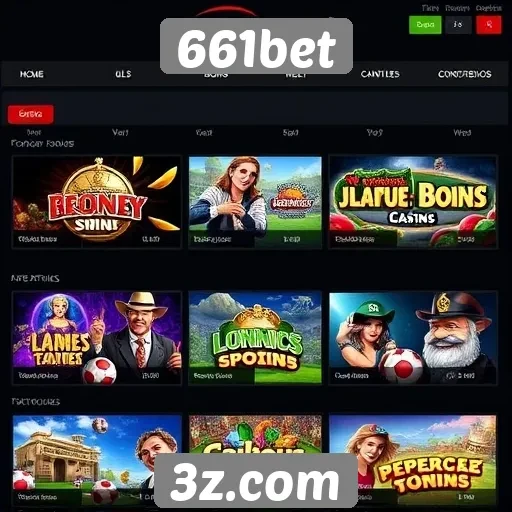 Comparação das opções de jogos disponíveis no 661bet